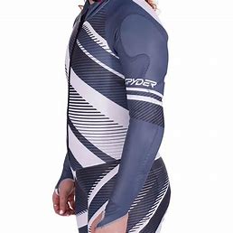 Spyder Nine Ninety Race Suit Black Stripe