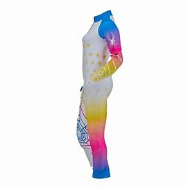 Spyder Performance FIS GS Ladies Race Suit Rainbow