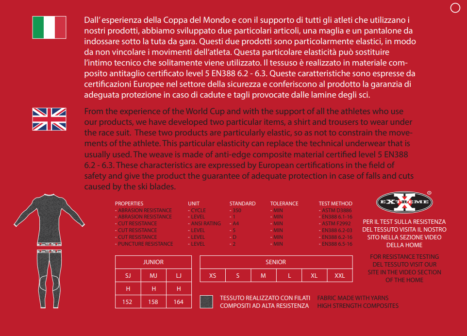 Extreme Cut proof base layer