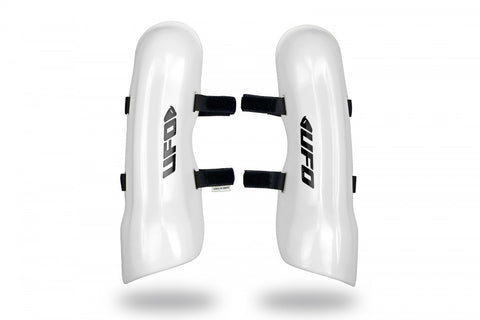 UFO Junior Shin Guards White